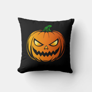 Gwer Pumpkin Horror Face - Halloween Kissen