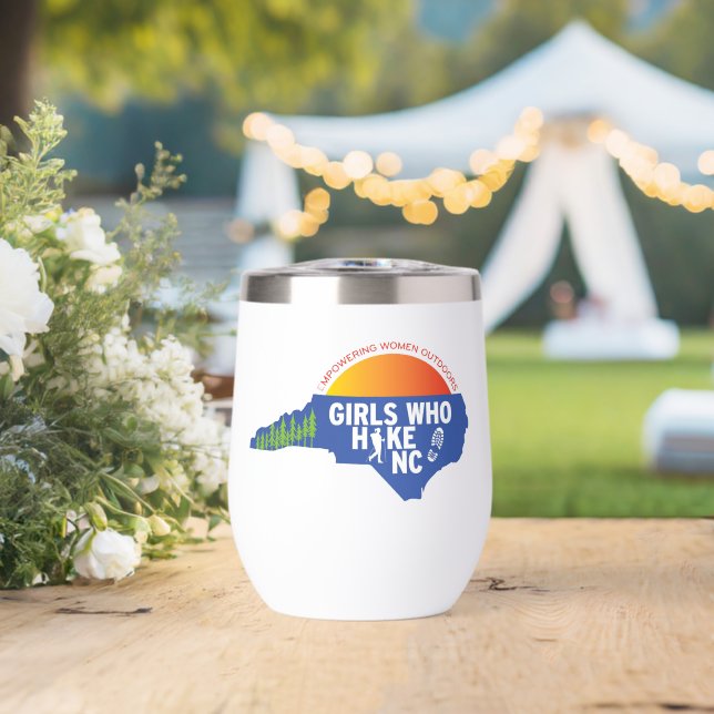 GWHNC Wine Tumbler Glass (Hochzeit (gedreht))