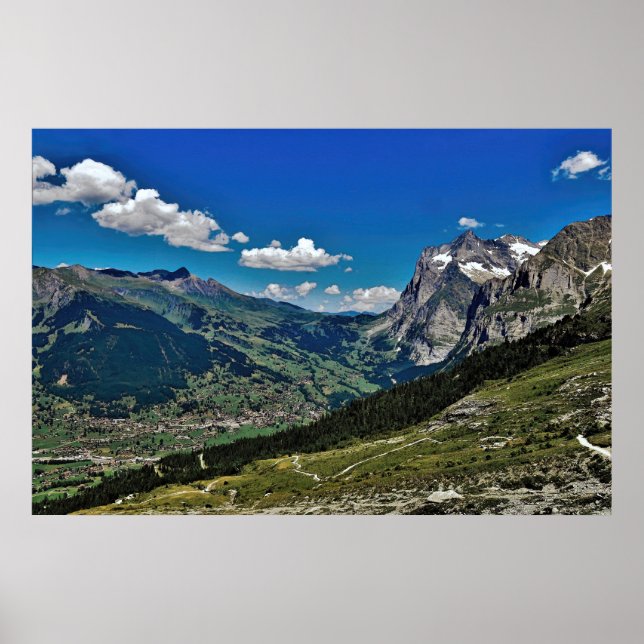 Gwindelwaldtal Poster (Vorne)