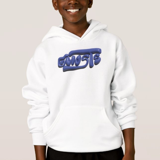Gwosts 3D Kinder Kapuzenpullover Hoodie (Vorderseite)