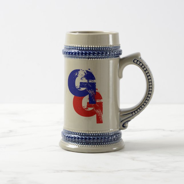 GwtG 22 Unze Stein Bierglas (Rechts)