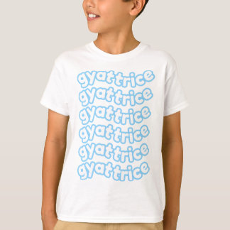 @gyattrice Logo Pastel Blue Kid T-Shirt