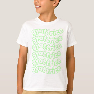 @gyattrice Logo Pastel Green Kid T-Shirt