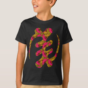 Gye Nyame Adinkra Pan Afrikanischer Adinkra T-Shirt