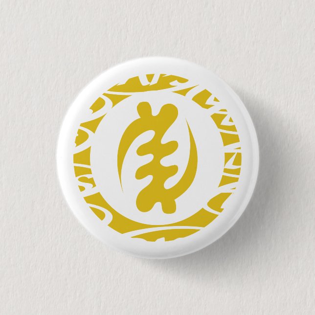 Gye Nyame Button (Vorderseite)