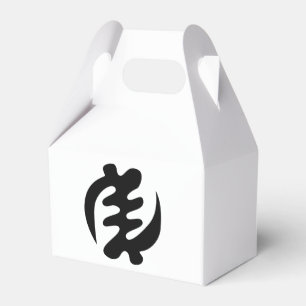 Gye Nyame Gott ist das höchste Adinkra-Symbol Geschenkschachtel
