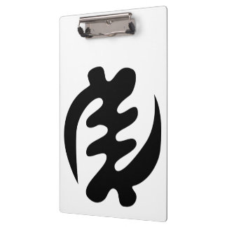 Gye Nyame | Gott ist das höchste Adinkra-Symbol Klemmbrett