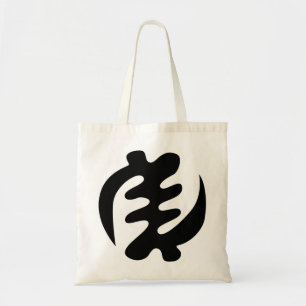 Gye Nyame   Gott ist das höchste Adinkra-Symbol Tragetasche