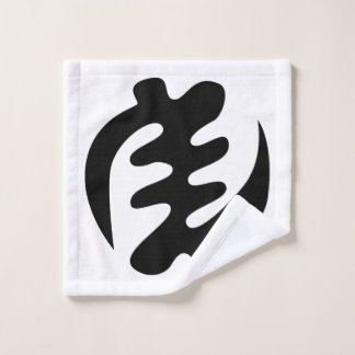 Gye Nyame | Gott ist das höchste Adinkra-Symbol Waschlappen