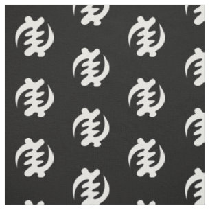 Gye Nyame   Gott ist Oberstes Symbol Stoff