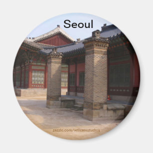 Gyeongbokgung Palast-Innenraum Magnet