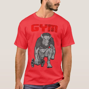 Gym Athleten Bodybuilder Motivation Fitness T-Shirt