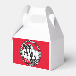 Gym Barbell Logo Thunder_Cove Air Freshener Geschenkschachtel