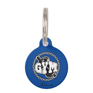 Gym Barbell Logo Thunder_Cove Haustiermarke