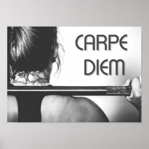 Gym Bodybuilding Fitness Motivierend Poster