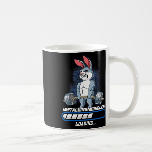 Gym Bodybuilding Installing Muscles  Kaffeetasse (Rechts)