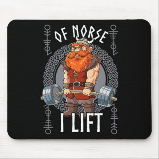 Gym Bodybuilding Training Of Norse I Lift Viking  Mousepad