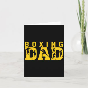 Gym Boxer Liebe Vater Boxing Lover Training Box Pl Karte
