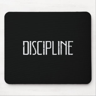 Gym Discipline Workout Fitness Motivierend Men Wo Mousepad
