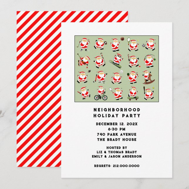 Gym Fitness Centre Open House Einladung (Vorne/Hinten)