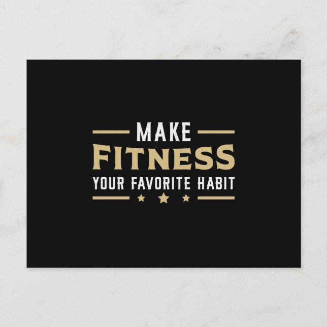 Gym Fitness Dance Workout Sport Dancing Gift Idee Postkarte (Vorderseite)