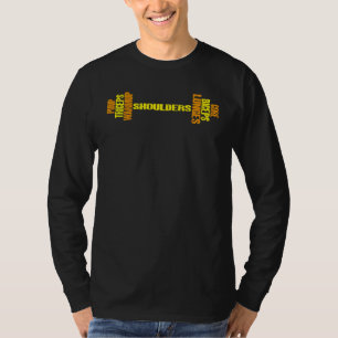Gym Fitness Pump Trizeps Warm-up Ausfallschritte B T-Shirt