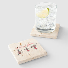 Gym for the weekend steinuntersetzer