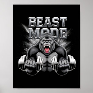 Gym-Geschenke für Männer Frauen Fitness Bodybuildi Poster