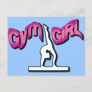 Gym Girl Apparel Postkarte