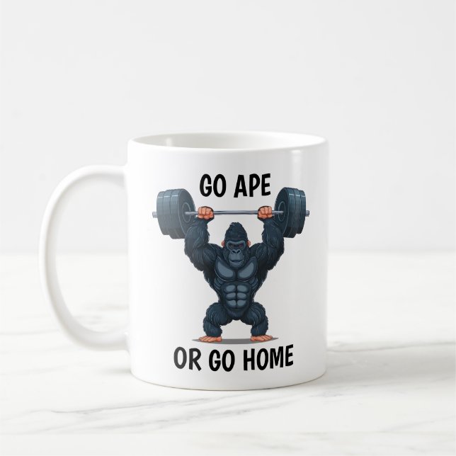 Gym Gorilla Kaffeetasse (Links)