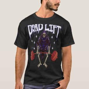 Gym Grim Sensenmann Deadlift Workout 1. Oktober T-Shirt