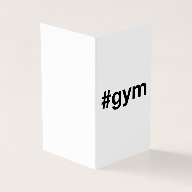 GYM Hashtag (Vorderseite)