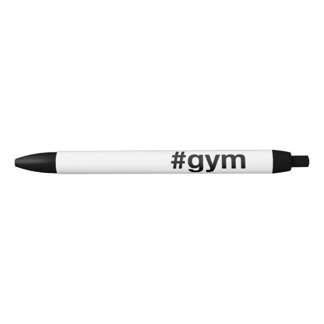GYM Hashtag Kugelschreiber (Vorderseite)