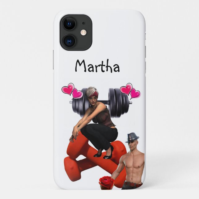 Gym Iphone Case (Rückseite)