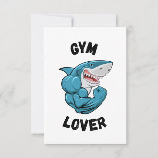 Gym Lover Dankeskarte