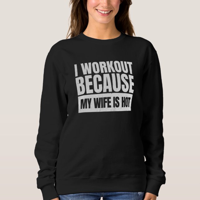 Gym Meme Fitness Quote Übung Joke Workout Sweatshirt (Vorderseite)