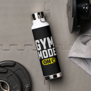 Gym-Modus AN – Fette Fitness-Motivation Trinkflasche