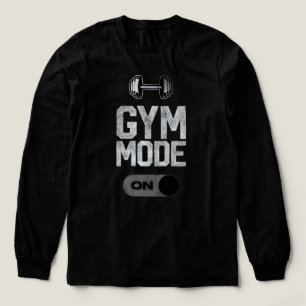 Gym-Modus AN Fitness-Workout-Motivationsdesign Tri-Blend Shirt