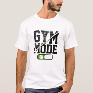 GYM-Modus bei Training GYM Workout T-Shirt