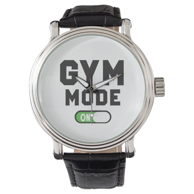 Gym-Modus – Hart trainieren, stark bleiben Armbanduhr (Vorderseite)