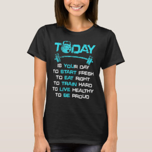 Gym Motivation Workout Kostenvoranschlag Motiviere T-Shirt