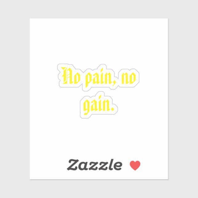 GYM-Motivationsziffern und hellbraun Aufkleber (Blatt)