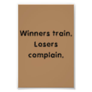 GYM Motivationszitate Und Hellbraunes Poster