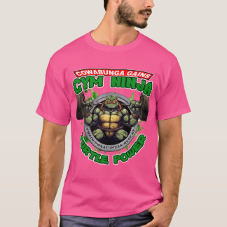 Gym Ninjaurtle Power Mädchen T-Shirt