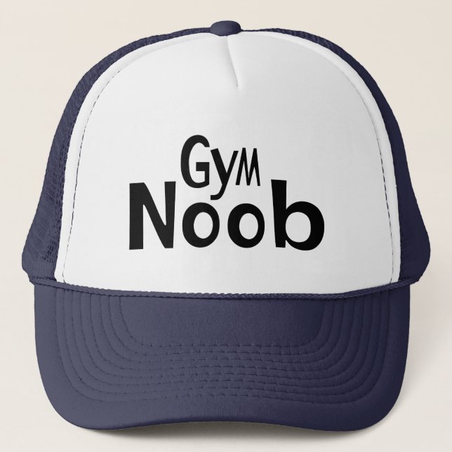 Gym noob truckerkappe (Vorderseite)
