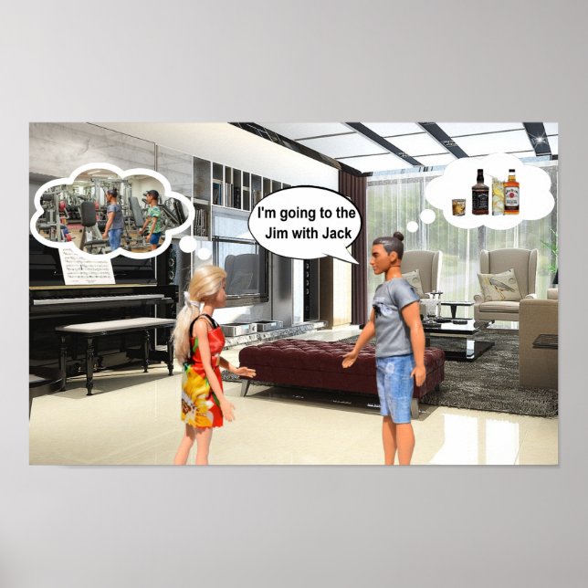 Gym or Jim. Poster (Vorne)