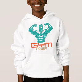 Gym Power Motivation Fitness Strength Workout Hoodie