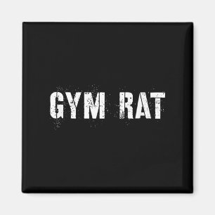 Gym Rat gibt Men Essential Clothes Fitness Magnet