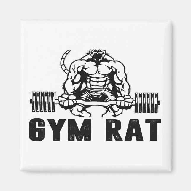Gym Rat Magnet (Vorne)