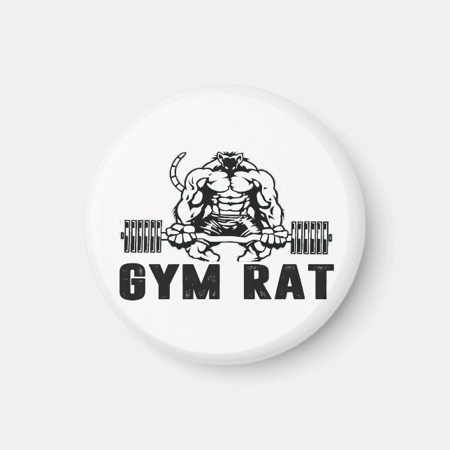 Gym Rat Magnet (Vorne)